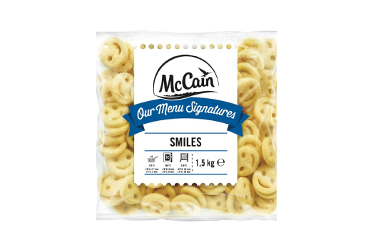 Картофельные изделия Улыбка McCain 1,5 кг